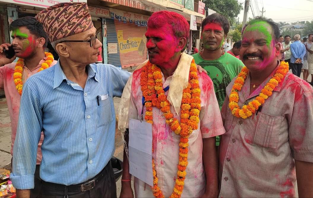 राष्ट्रिय प्रजातन्त्र पार्टीका 13 वडा वाट विजय